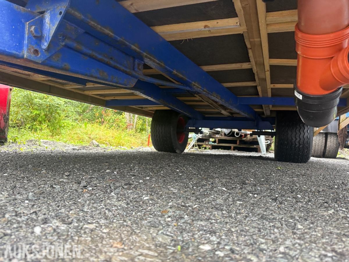 Mobil sanitærvogn med WC, dusj og varmtvann